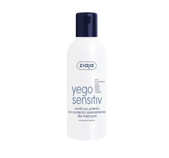 Kliknij na zdjęcie, aby je powiększyć ZIAJA YEGO SENSITIV AFTER SHAVE FÜR MÄNNER 200ML
