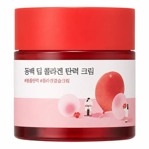 Round Lab Camellia Deep Collagen Firming Cream – straffende Gesichtscreme mit Kollagen, 50 ml