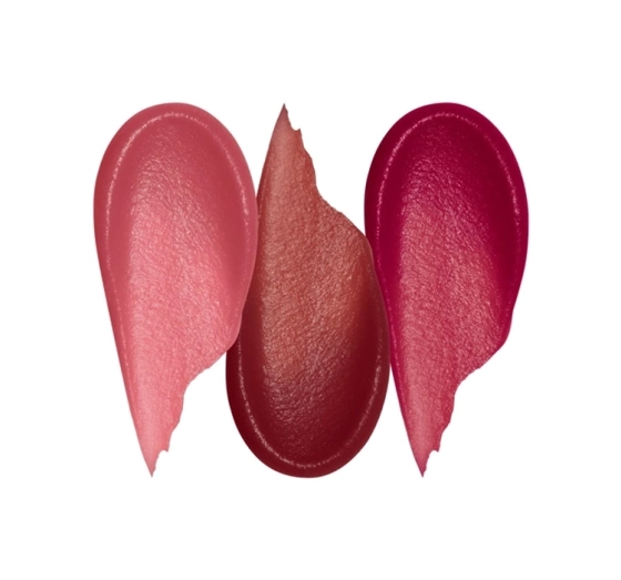 Kliknij na zdjęcie, aby je powiększyć NYX Professional Makeup Smushy Kit Geschenkset Smushy Matte Lip Balm Swipe 2 Smooth 8 ml + Smushy Matte Lip Balm Snuggle Szn 8 ml + Smushy Matte Lip Balm Squeeze N' Sizzle 8 ml + Schlüsselanhänger