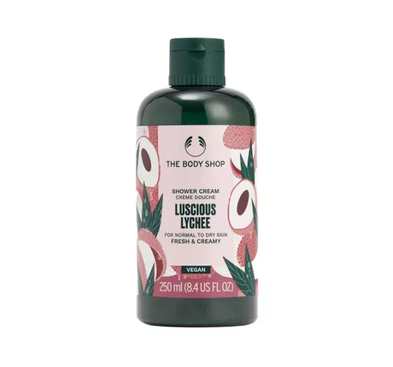 Kliknij na zdjęcie, aby je powiększyć THE BODY SHOP LUSCIOUS LYCHEE DUSCHGEL 250ML