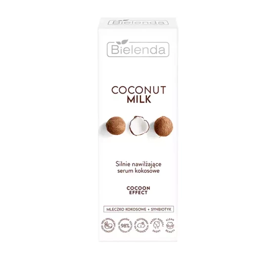 BIELENDA COCONUT MILK STARK FEUCHTIGKEITSSPENDENDES KOKOSSERUM 30ML