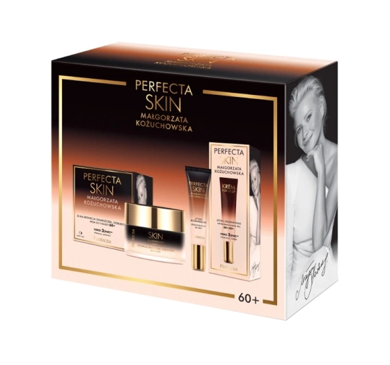 Kliknij na zdjęcie, aby je powiększyć Perfecta Małgorzata Kożuchowska Geschenkset Creme 60+ 50 ml + Augencreme 50+/60+ 15 ml