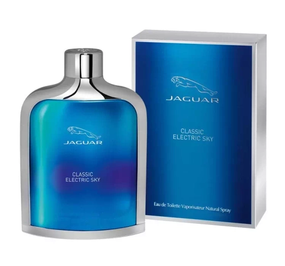 Kliknij na zdjęcie, aby je powiększyć Jaguar Classic Electric Sky Eau de Toilette Spray 100 ml