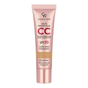 Golden Rose Skin Perfector CC Light Foundation Leichte korrigierende Gesichtsfoundation SPF50 103 Nude 30 ml