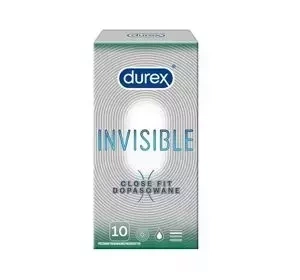 DUREX INVISIBLE CLOSE FIT KONDOME 10 STÜCK