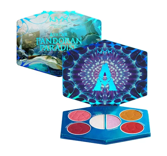 Kliknij na zdjęcie, aby je powiększyć NYX PROFESSIONAL MAKEUP X AVATAR PARADISE MAKE UP PALETTE 22,4G