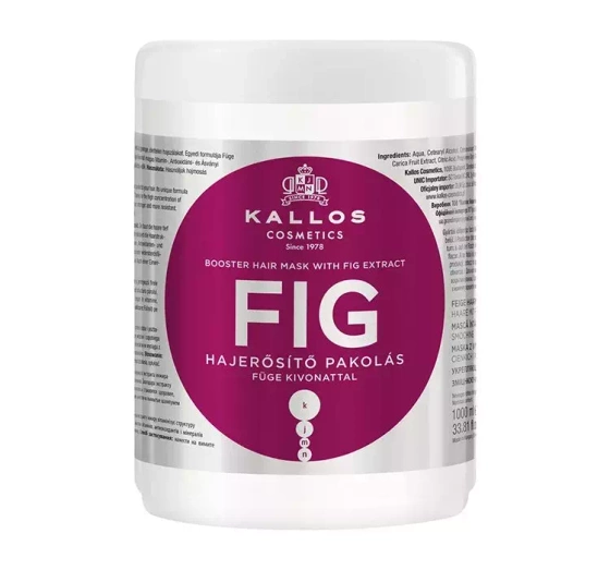 KALLOS KJMN HAARMASKE FEIGE 1000 ML