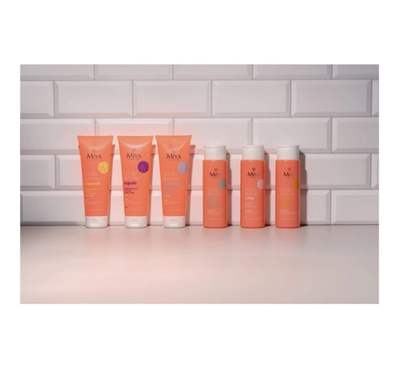 Kliknij na zdjęcie, aby je powiększyć Miya Scalp & More Calm Feuchtigkeitsspendendes Shampoo mit Präbiotika 300ml