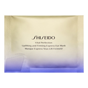 Shiseido Vital Perfection Uplifting and Firming Express Eye Mask – straffende und liftende Augenmaske, 12 Stück