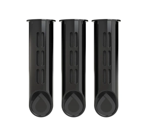 Dafi Aktivkohlefilter für Dafi Soft und Solid Wasserflasche Schwarz 3 Stück
