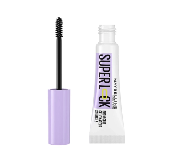 Kliknij na zdjęcie, aby je powiększyć MAYBELLINE SUPER LOCK BROW GLUE FARBLOSES GEL FÜR AUGENBRAUENSTYLING 7ML