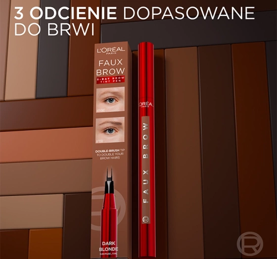 L'Oréal Paris Faux Brow Präziser Augenbrauenstift Dark Blonde 1ml