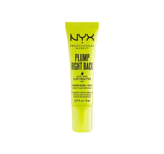 NYX PROFESSIONAL MAKEUP PLUMP RIGHT BACK SERUM + PRIMER MAKE-UP-BASIS 8ML