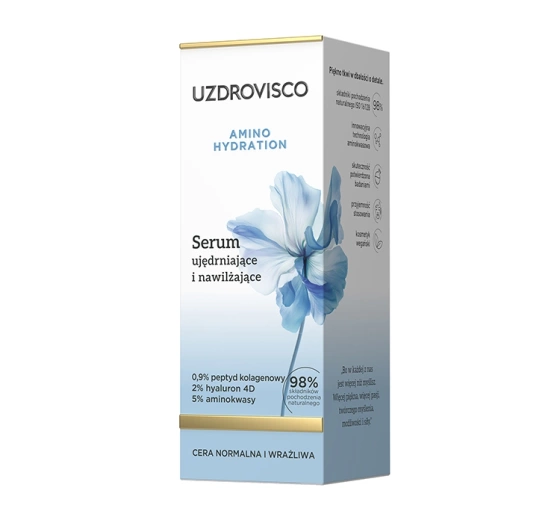 Kliknij na zdjęcie, aby je powiększyć Uzdrovisco Amino Hydration Firming- und Feuchtigkeitsserum 30ml