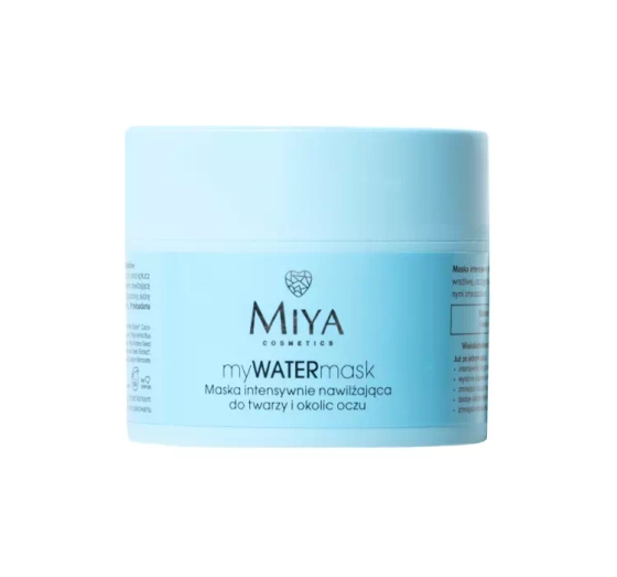 MIYA COSMETICS MY WATER MASK INTENSIV FEUCHTIGKEITSSPENDENDE GESICHTSMASKE 50ML