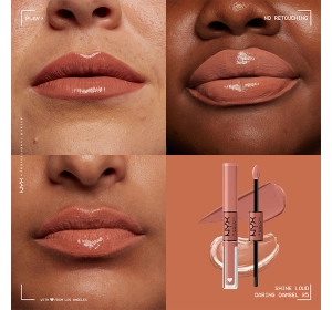 NYX Professional Makeup Shine Loud Flüssiger Lippenstift 25 Daring Damsel 6,8 ml