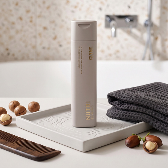 Glynt Nutri Shampoo für sehr trockenes Haar | Nährendes Shampoo für trockenes, strapaziertes und schweres Haar 250 ml