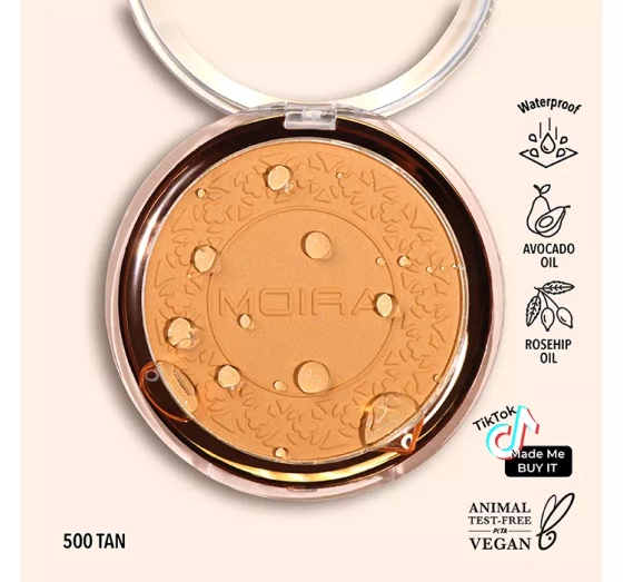 MOIRA SOFT FOCUS WASSERFESTES GESICHTSPUDER 500 TAN 11,5G