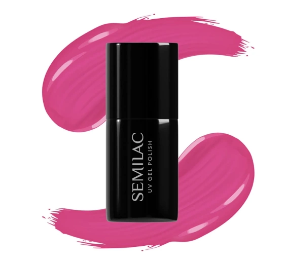 SEMILAC HYBRIDLACK LOVE IS IN THE NAILS 391 RASPBERRY CHARM 7ML