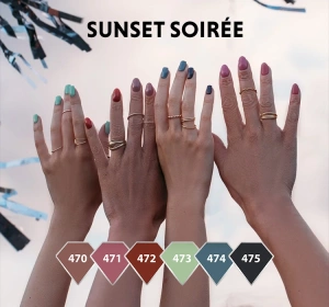 SEMILAC SUNSET SOIRÉE HYBRIDLACK 471 GARDEN SOIRÉE 7ML