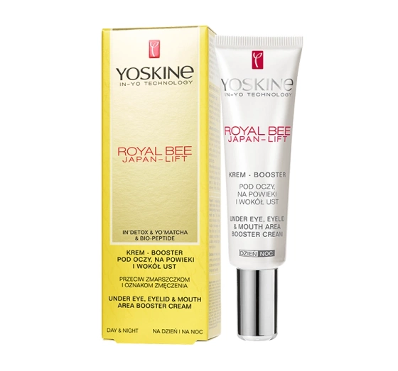 Kliknij na zdjęcie, aby je powiększyć Yoskine Royal Bee Japan-Lift Augen-, Lid- und Lippencreme 15ml
