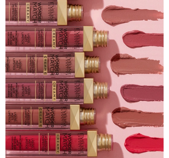 Kliknij na zdjęcie, aby je powiększyć Eveline Wonder Match matter Lippenstift 09 Dream Nude 6,8ml