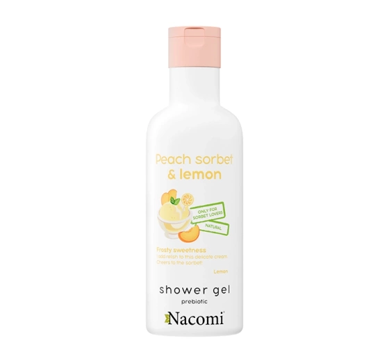 Kliknij na zdjęcie, aby je powiększyć NACOMI PEACH SORBET & LEMON DUSCHGEL 300ML