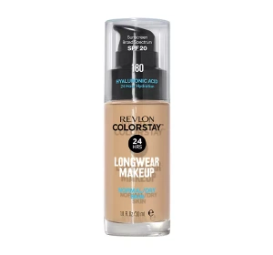 Revlon Colorstay Foundation mit Hyaluronsäure für trockene Haut 180 Sand Beige 30ml