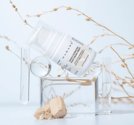 Kliknij na zdjęcie, aby je powiększyć Mawawo Intensiv feuchtigkeitsspendende Gesichtscreme mit Hefe 50ml