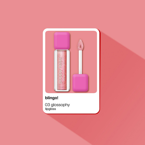 Poppy Head Blingo! Jackpot Gloss Lipgloss 03 Glossophy 4,8 g