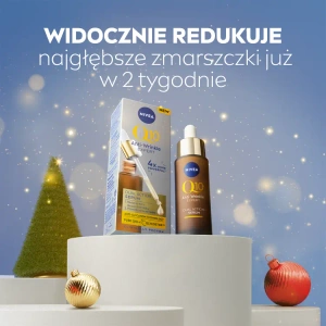 NIVEA Q10 Elegance Gesichtspflegeset Tagescreme SPF15 + Serum + Kosmetiktasche