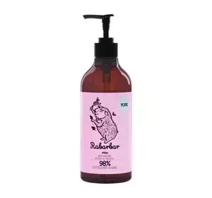 YOPE NATÜRLICHE FLÜSSIGSEIFE RHABARBER UND ROSE 500ML