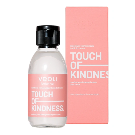 Kliknij na zdjęcie, aby je powiększyć Veoli Botanica Touch Of Kindness Beruhigend-stärkendes Gesichtstonikum 150 ml