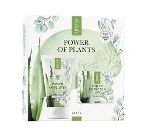 LIRENE POWER OF PLANTS ALOE GESCHENKSET CREME + REINIGUNGSGEL