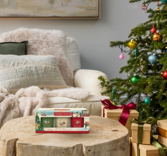 Kliknij na zdjęcie, aby je powiększyć Yankee Candle Apres Ski Kerzenset 3 x 142 g