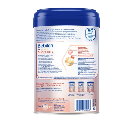 Bebilon Profutura Duobiotik 2 Folgemilch ab dem 6. Monat 800g 