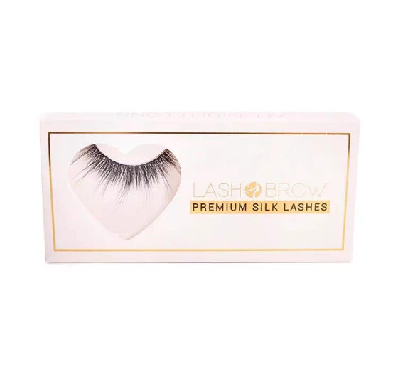 Kliknij na zdjęcie, aby je powiększyć LASH BROW PREMIUM SILK LASHES ALL NIGHT LONG KÜNSTLICHE WIMPERN 1 PAAR