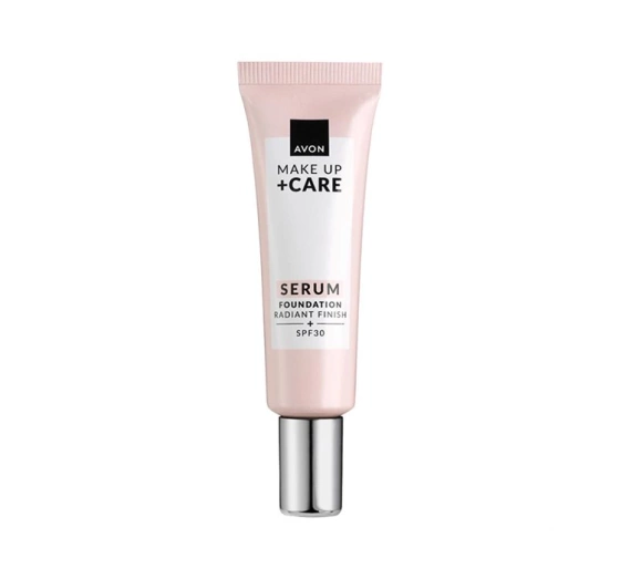 Kliknij na zdjęcie, aby je powiększyć AVON MAKE UP+ CARE SERUM FOUNDATION 3IN1 245N NATURAL BEIGE 30ML