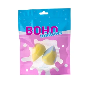 BOHO BEAUTY BOHOMALLOWS MAKE UP SCHWÄMMCHEN SET LEMON SUGAR + LEMON CUT 2 STÜCK