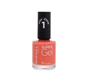 Rimmel Super Gel Gel Nagellack 047 Spiced Coral 12ml