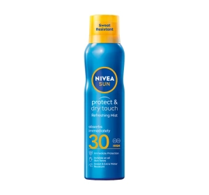 NIVEA SUN PROTECT & DRY TOUCH SONNENSCHUTZBALSAM IM SPRAY SPF30 200ML
