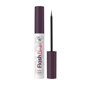 Golden Rose Flash Liner flüssiger Eyeliner 109 Deep Plum 3,5ml