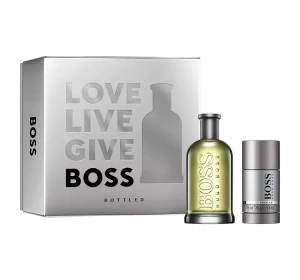 HUGO BOSS BOTTLED EDT 200ML + DEODORANT 75ML SET