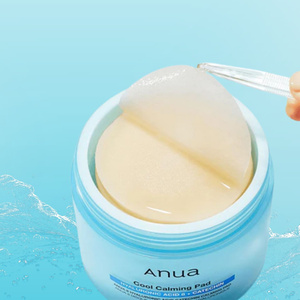 Anua Hyaluronic Acid 8 + Catechin Cool Calming Pad – beruhigende Gesichtspads mit Hyaluronsäure, 110 Stück