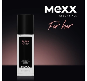 Mexx Black Woman Deodorant Spray 75 ml