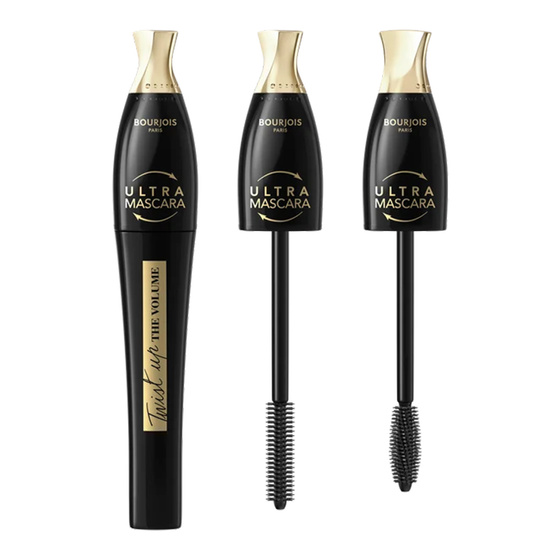 Bourjois Twist Up The Volume Ultra Mascara Wimperntusche 001 Ultra Black 8 ml