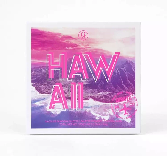 BH COSMETICS TRAVEL LIDSCHATTENPALETTE HANGIN' IN HAWAII 16G