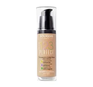 BOURJOIS 123 PERFECT FOUNDATION GRUNDIERUNG 53 LIGHT BEIGE