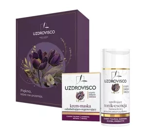 Uzdrovisco Schwarze Tulpe Intense Kosmetikset für Gesichtspflege Toner-Essenz + Creme-Maske