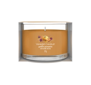 Yankee Candle Signature Mini-Duftkerze Golden Pumpkin 37 g